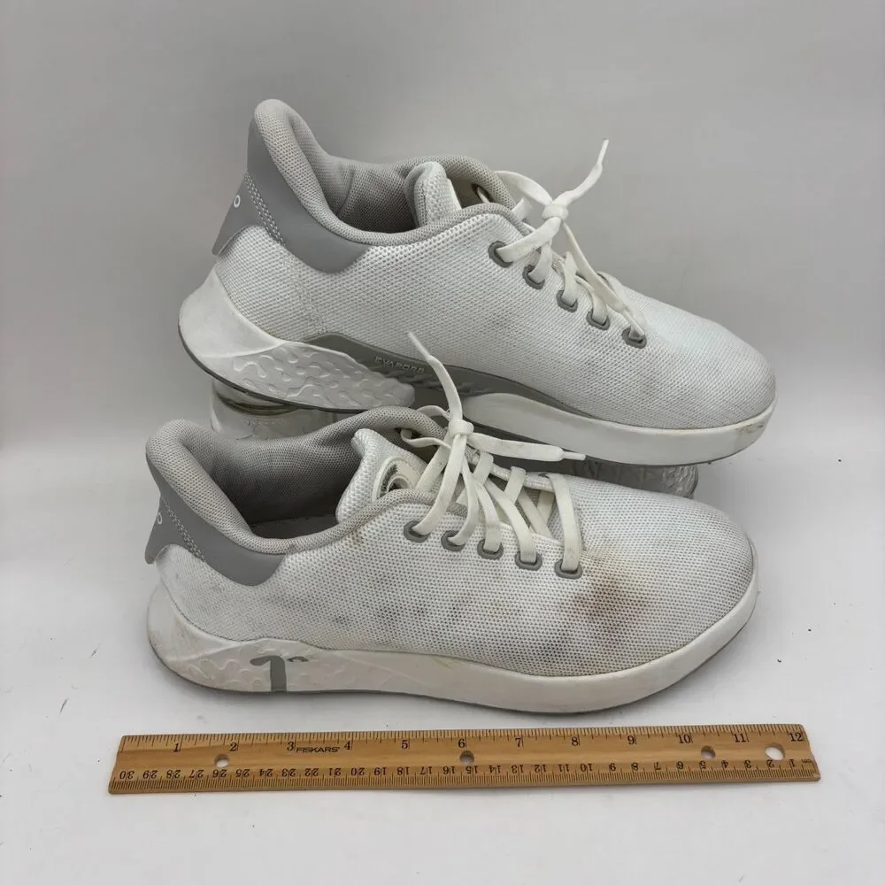 One Degree Evopr8 Mens Shoes Size 8.5 White Gray Athletic Sneakers Training